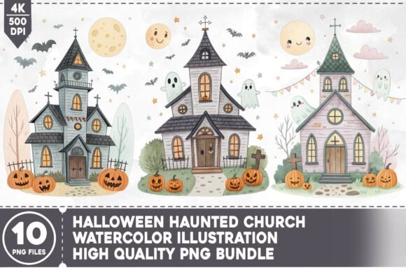 Download Halloween Haunted Church - Premium Resources