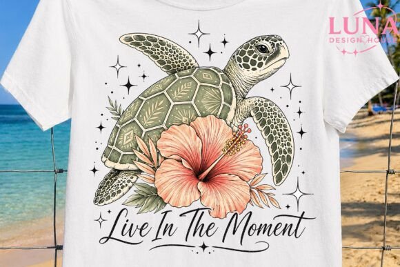 Download Sea Turtle Hibiscus Flower PNG Clipart - Flower png Collection