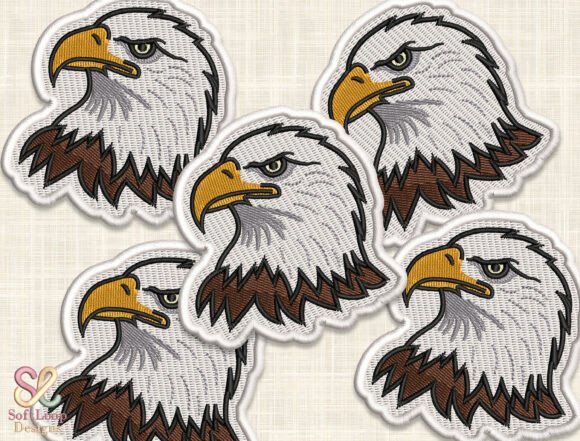 Download EAGLE Patch Embroidery Design - Patch Collection