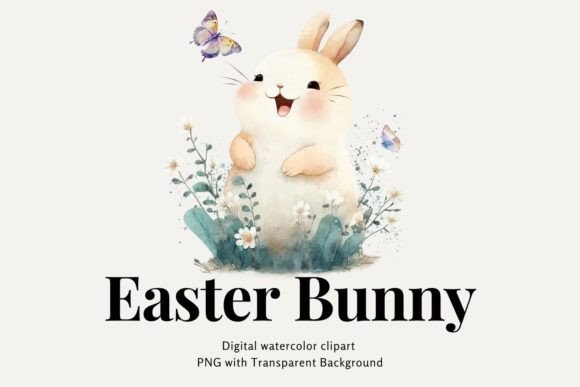 Download Vintage Easter Bunny PNG Sublimation - Vintage easter Collection