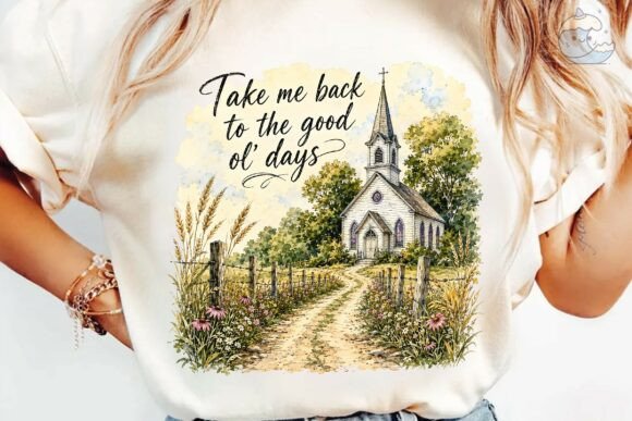 Download Rustic Country Church PNG Sublimation - Church Collection