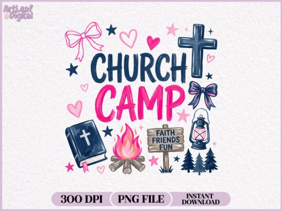 Download Preppy Church Camp PNG - Church Collection